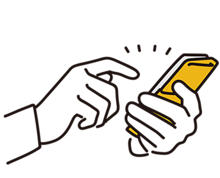 LINEで簡単・気軽に転職準備