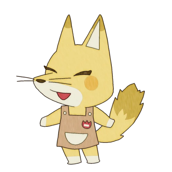L転職のキツネのキャラクター