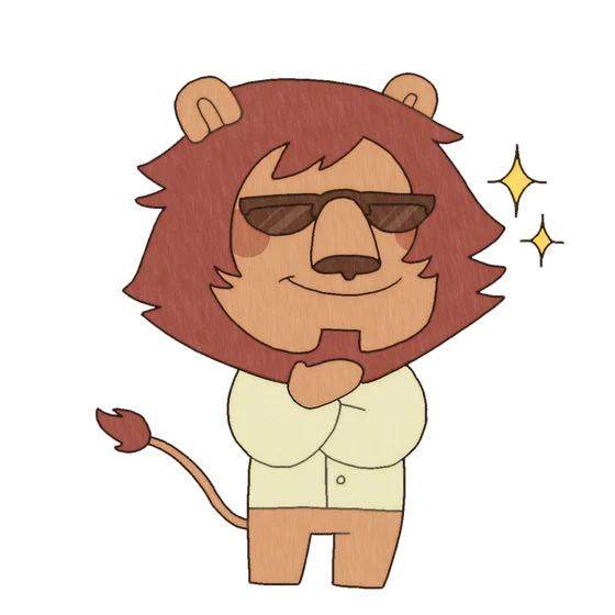 L転職のライオンのキャラクター