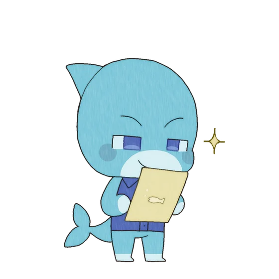 L転職のイルカのキャラクター